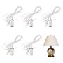 5piècesE14 vec prise blanc avec interrupteur et Câble d'alimentation 1.8m ，suspensionE14，douillelampe suspension，Supportlampedou