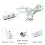 5piècesE14 vec prise blanc avec interrupteur et Câble d'alimentation 1.8m ，suspensionE14，douillelampe suspension，Supportlampedou