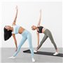 NYTGAH 3 paires de chaussettes Pilates, chaussettes sportives et antidérapantes pour femmes - Yoga, ballet, Pilates, arts martia