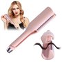 SGZIOO Fer a Onduler Cheveux, 32mm Cheveux Wavy Fer à Boucler, Boucleur Wavy,Température Réglable 130-210° C, Appareil Wavy Chev
