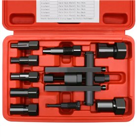 CHANG QI Kit d'extracteur de roulement de moto de 10 pièces