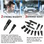 CHANG QI Kit d'extracteur de roulement de moto de 10 pièces, outil de démontage de roulement intérieur de moto de 8 à 25 mm, kit