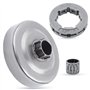 Haishine Tambour d'Embrayage Kit pour Husqvarna 55 51 50 154 254