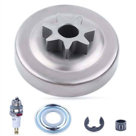3/8 "-7 Dents Tambour d'embrayage Roulement à Aiguilles Kit pour Stihl 034 036 039 MS310 MS360 MS390 034 Tronçonneuse Pièces de