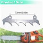 Adefol Griffes avec Écrous pour Stihl MS170 MS180 017 018 Tronçonneuse, Butée à Griffes + Boulon et Écrou + Tendeur de Chaîne Ac