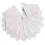 Tissu de Nettoyage de Bijoux Chiffon à Polir pour Argent Sterling Gold Platinum, 50 Pièces