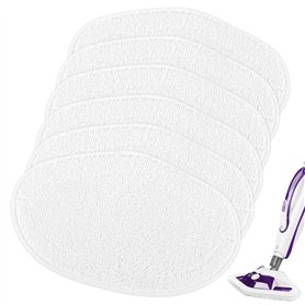 Kit de 6 Vadrouilles de Rechange Lavables 33x18cm