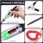 Testeur de Tension pour Voiture 5-120V DC Testeur de Circuit Automobile Stylo Testeur de Tension avec Numérique LED Lampe Temoin