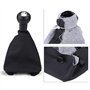 Jadeshay Bouton de changement de vitesse - 5 vitesses Kit de démarrage à soufflet de levier de vitesse compatible avec 207 307 4