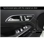 WANGCL Autocollant pour bouton de lève-vitre de voiture Mer-cedes Ben-z B C E Gla Cla Glk Gl Ml Gle Class