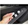 WANGCL Autocollant pour bouton de lève-vitre de voiture Mer-cedes Ben-z B C E Gla Cla Glk Gl Ml Gle Class