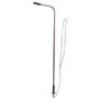WANGCL Lot de 8 lampadaires LED en métal à tête unique pour modélisme de train