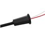 WANGCL Lot de 20 mini lampadaires LED en plastique à l'échelle 1/100 pour bacs à sable, miniatures, jardins, villes