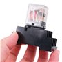 WANGCL Lot de 2 mini relais électromagnétique AC 24 V 8 broches relais DPDT relais 2 NO+2 NC avec base de prise indicateur LED