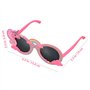 1pièce Lunettes De Déguisement Licorne Rose Et Gris Accessoire De Costume Éclatant Pour Fête Et Célébration Pour Adultes