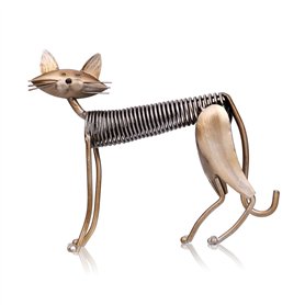 Tooarts Sculpture Figurine Statue Décoration en métal Artisanat Pour maison salon bureau