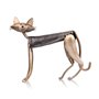Tooarts Sculpture Figurine Statue Décoration en métal Artisanat Pour maison salon bureau