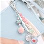 KINDPMA 100PCS Porte-clés Rotatif Mousqueton Porte Clé, Crochet Porte Clef 50 Anneaux Porte Clef + 50 Mousqueton Pivotant 21mm p