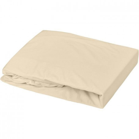 Domiva Drap housse + Alese - 70 x 140 cm - 100% coton - Blanc/Cailloux 37,99 €