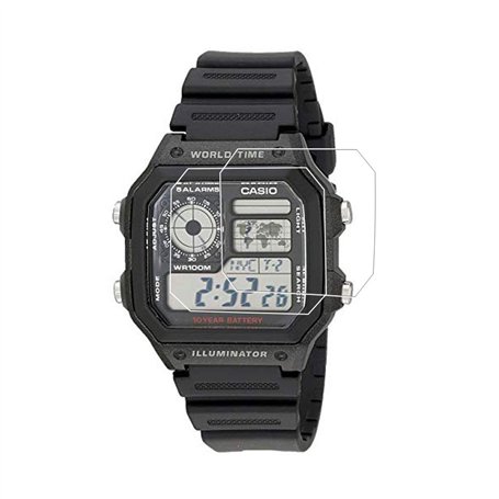 Zshion pour Casio AE-1200 / AE-1300 Film de Protection écran Anti-déflagrant