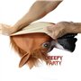 CreepyParty Costume d'halloween Fête Masque de Latex Tête Animale Cheval(Marron)