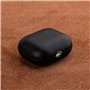 Haobobro Étui en Cuir avec dragonne Amovible pour Apple AirPods (3ᵉ génération) - Fabriqué à la Main - Cover Protection AirPods 