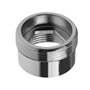 Lot de 2 adaptateurs de robinet en métal - Filetage femelle de 24 mm vers filetage mâle de 22 mm - Connecteur aérateur de robine