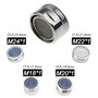 Lot de 2 aérateurs de robinet de rechange pour robinet d'évier de cuisine ou de salle de bain (NPT mâle 20 mm)