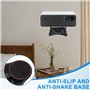 leyomgamz Support Videoprojecteur Mural, Support Projecteur Réglable Rotation à 360°, Supports Retroprojecteur en Métal avec Ada