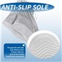 mongtsamz 2 Paires Sur Chaussure Imperméable, Couvre Chaussure Impermeable Réutilisables, Rembourré Et Pliable Avec Zip Protege 