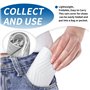 mongtsamz 2 Paires Sur Chaussure Imperméable, Couvre Chaussure Impermeable Réutilisables, Rembourré Et Pliable Avec Zip Protege 
