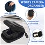 Hesupy Étui De Voyage pour DJI，Sac De Protection Compatible avec DJI Action 5 Pro/4/3 Boîte De Rangement Résistante Aux Chutes E
