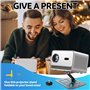 jinminamz Support De Projecteur，Surface De La Table Support Projecteur Mini Multifonctionnel avec Interface à Vis 1/4 Pouces Con