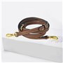 Bandoulière en Cuir pour Longchamp Mini Sacs, Remplacement en Cuir Véritable sans Perforation pour Le Mini Bag, Petit Sac a Main