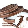 Bandoulière en Cuir pour Longchamp Mini Sacs, Remplacement en Cuir Véritable sans Perforation pour Le Mini Bag, Petit Sac a Main