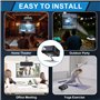 fuxunamz Support Videoprojecteur Plafond, Support Videoprojecteur Portable, Supports Projecteur Rotation à 360° avec Filetage 1/