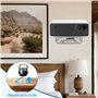 fuxunamz Support Videoprojecteur Plafond, Support Videoprojecteur Portable, Supports Projecteur Rotation à 360° avec Filetage 1/
