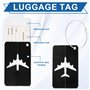 Housse Valise Protection, Protege Valises de Voyage Soute, Bagages Couverture Valise avec Poche, Poussière Housses de Protecteur