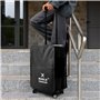 Housse Valise Protection, Protege Valises de Voyage Soute, Bagages Couverture Valise avec Poche, Poussière Housses de Protecteur