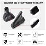 OTUAYAUTO Soufflet de Levier Vitesse Frein à Main en 100% Cuir véritable Couture Noire compatible pour Astra G