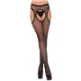 Leg Avenue 1941 Collant Porte-Jarretelles Résille Noir Taille Unique