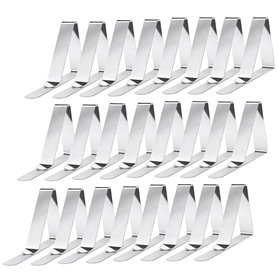 ZWOOS 24 Pièces Pinces à Nappe Exterieur