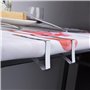 ZWOOS 24 Pièces Pinces à Nappe Exterieur, Clips Nappe de Table INOX, Ne Glisse Pas et Tombe Pas, Bien pour Les Jours de Vent