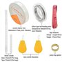 XLX Kit de réparation de 24 pièces avec pince multifonctionnelle et fil de perles pour bijoux Bouddha perles noyer olive