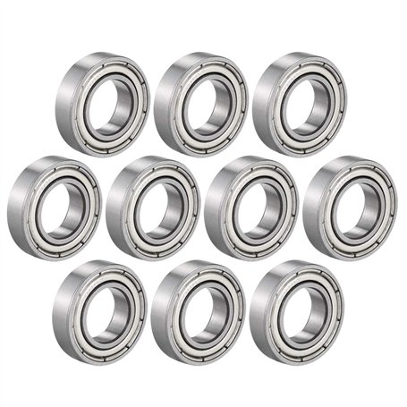 sourcing map 6800Z Roulement à billes 10 mm x 19 mm x 5 mm à gorge profonde 1060800