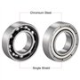 sourcing map 6800Z Roulement à billes 10 mm x 19 mm x 5 mm à gorge profonde 1060800, roulements en acier chromé (lot de 10)