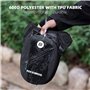 ROCKBROS Sacoche de Jambe Moto, Sac Moto Étanche avec Bandoulière, Sac Ceinture Réfléchissant Amovible, Sacoche en Cuisse Homme 