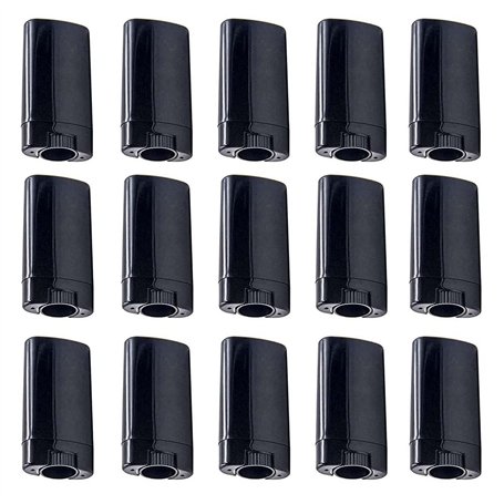 Minsily Lot de 20 tubes ovales vides en plastique de 15 ml pour déodorant