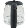 Lichtblau Verseuse en verre anthracite pour machine à café TKA6A Bosch I Verseuse de rechange pour TKA6A044 & TKA6A047 I Pour ma
