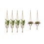 Cintre pour Plantes 6 Pièces Panier Suspendu de Pot de Plantes Cintre de Plante de Support de Pot de Fleur Fait à la Main pour L